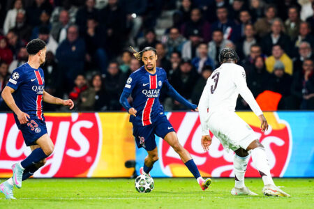 Bradley Barcola Aston Villa - PSG
